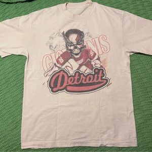 Vintage Detroit Graphic Men's T-Shirt - White